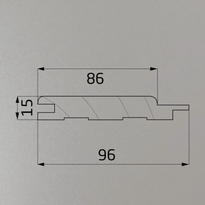 Вагонка из мдф размеры