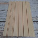 Вагонка из липы в реечном профиле - сорт Экстра