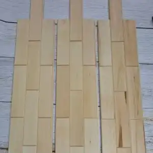 Стеновой паркет из липы 0.3м