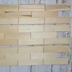 Стеновой паркет из липы 0.3м