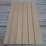 Вагонка из липы в реечном профиле - сорт Экстра