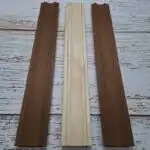 Плинтус из термированной липы