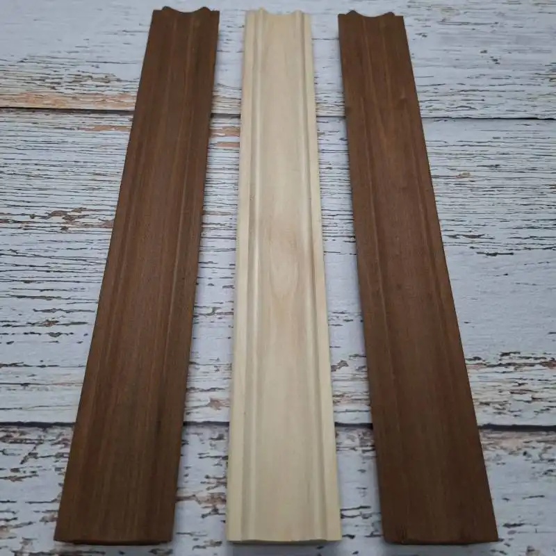 Плинтус из термированной липы