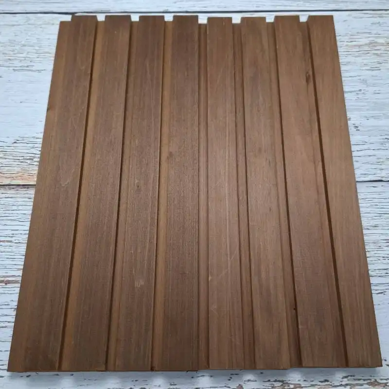 Реечный профиль из термированной липы