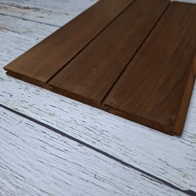 Термированная вагонка в профиле STS из липы